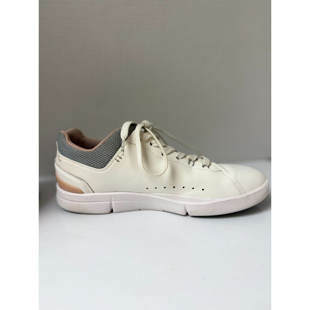 On Cloud THE ROGER Advantage Sneakers White Rose 8.5 - Picture 5 of 15